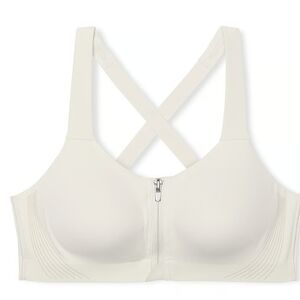 Women's Cream Sports Bra